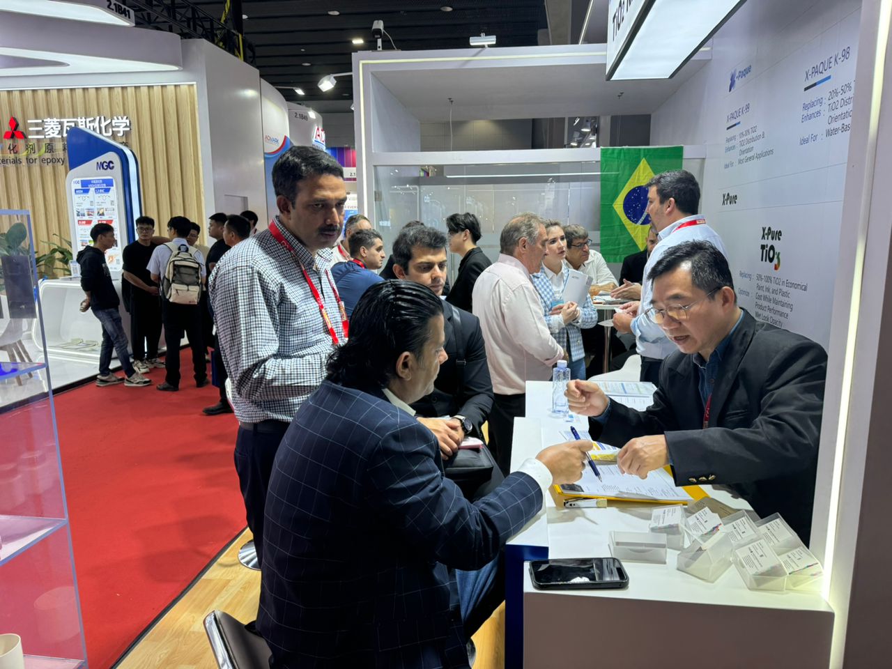 Tynox team partcipate in China Coatings Show 2024