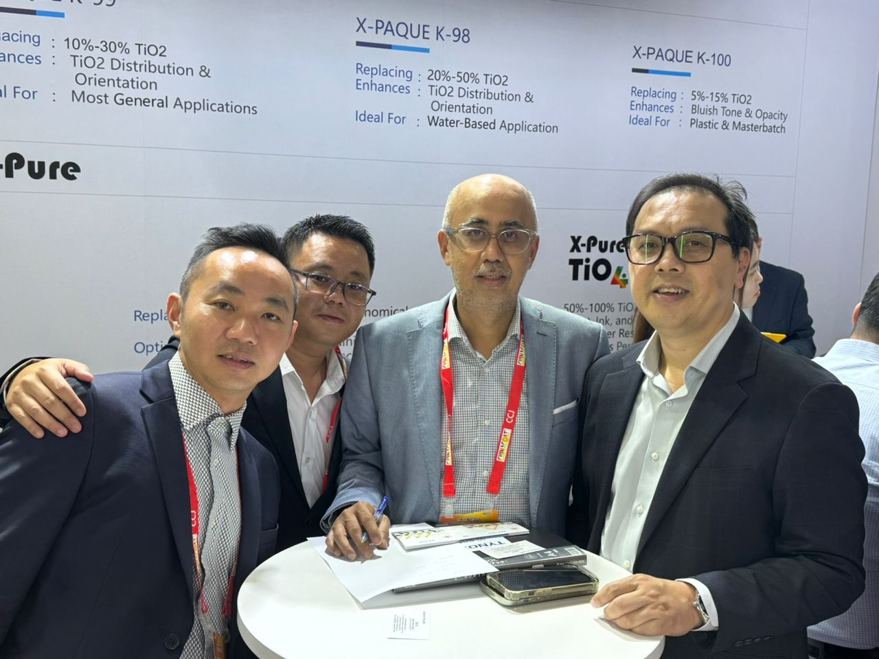 Tynox team partcipate in China Coatings Show 2024