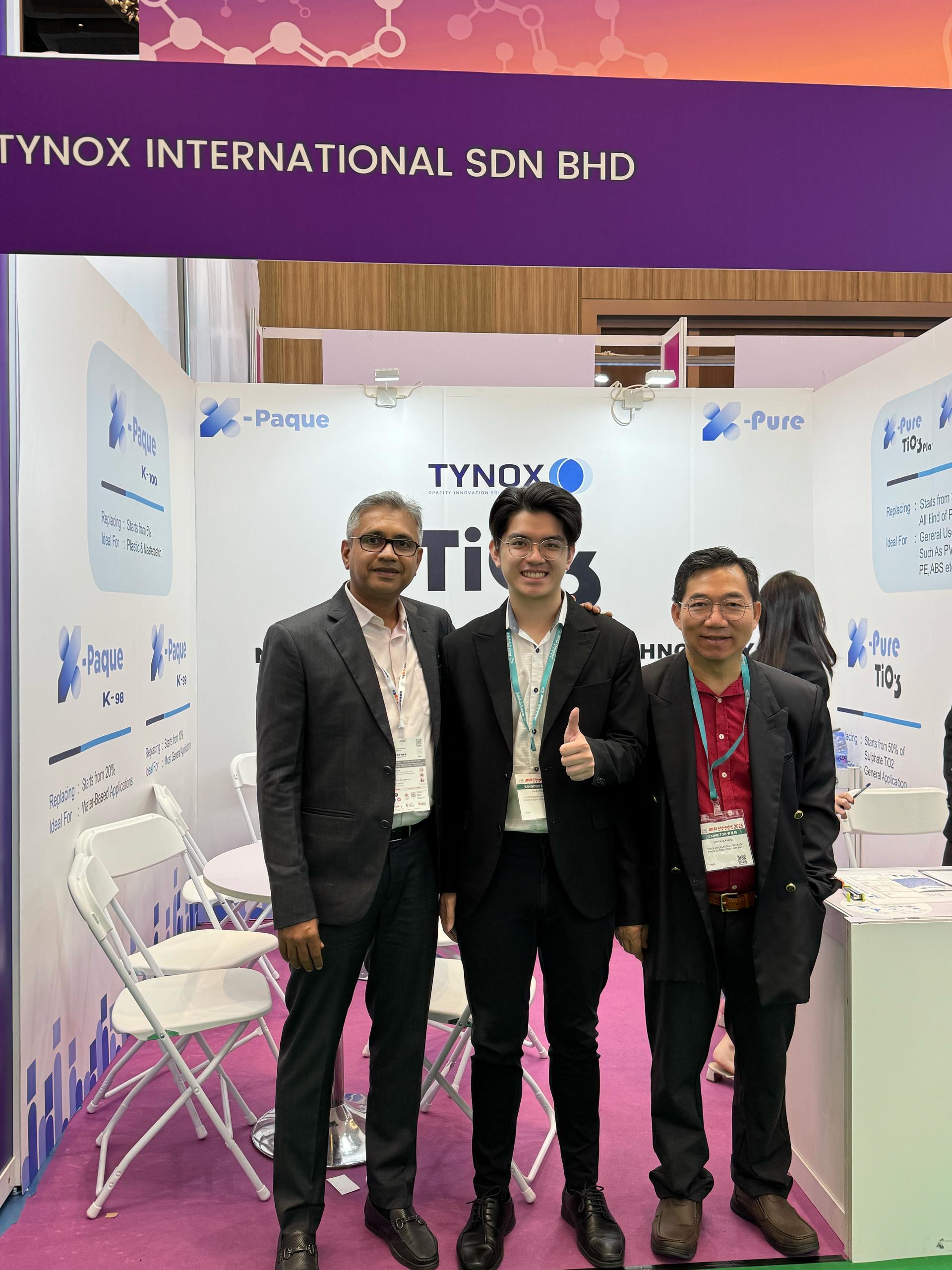 Tynox team partcipate in ChinaPlas 2025