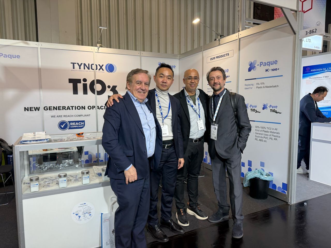 Tynox team partcipate in European Coatings Show 2025