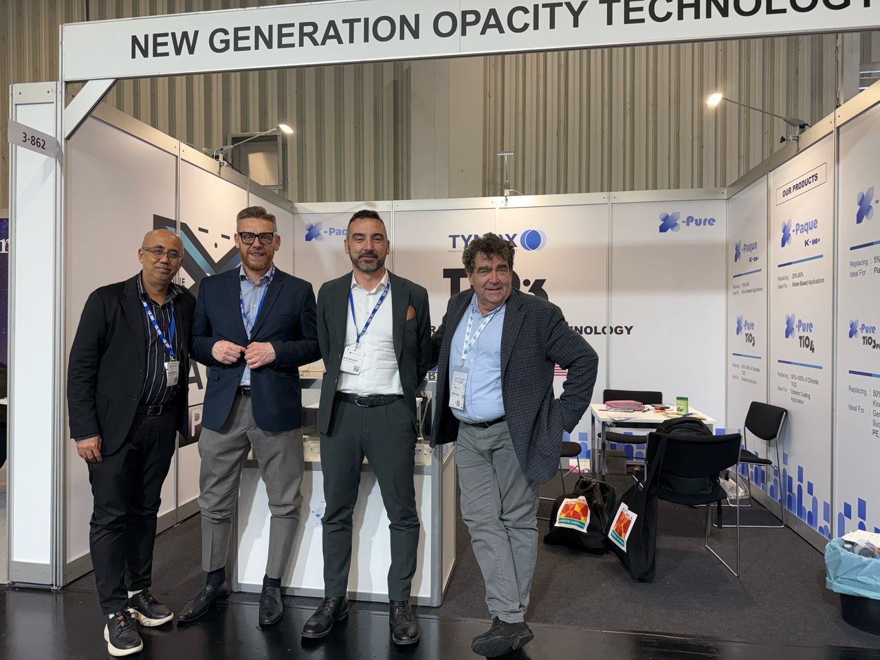Tynox team partcipate in European Coatings Show 2025