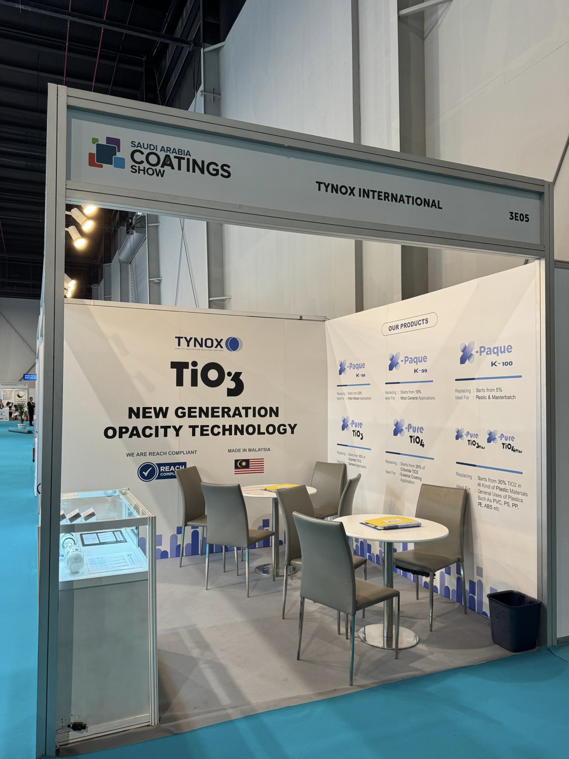 Tynox team partcipate in Saudi Arabia Coatings Show