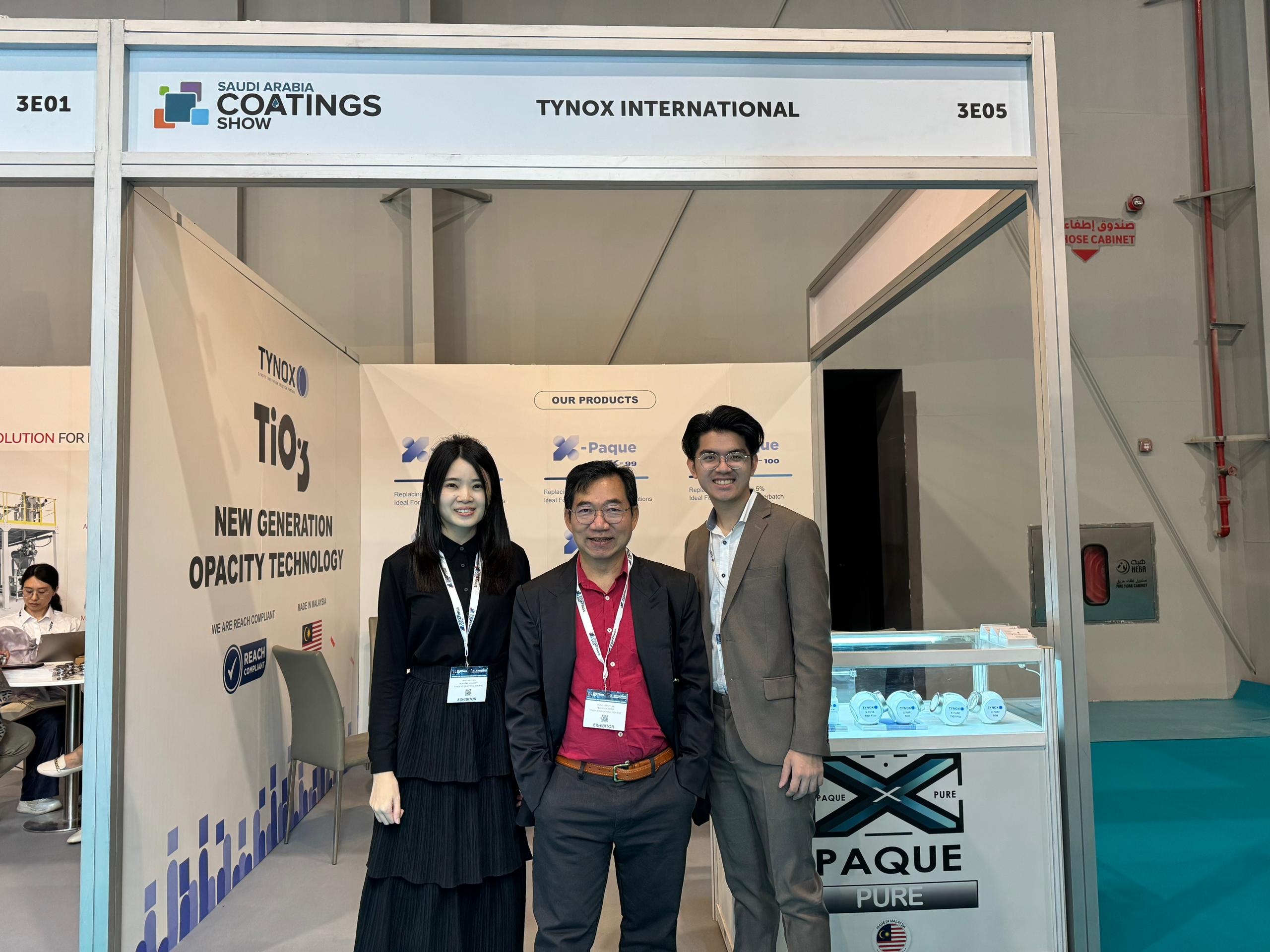 Tynox team partcipate in Saudi Arabia Coatings Show