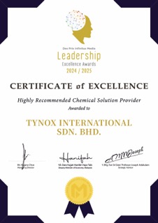 Highly Recommended Chemical Solution Provider award